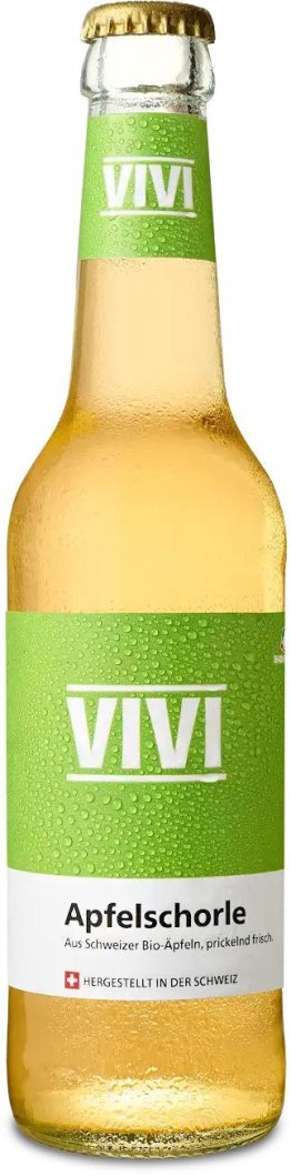 Vivi Soda Apfelschorle Bio 33cl MW 24er Har