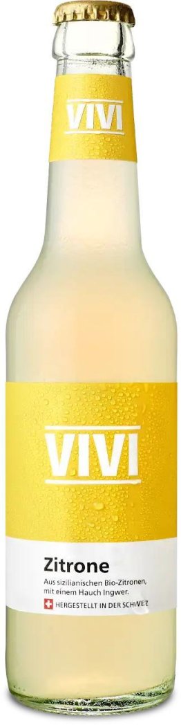 Vivi Soda Zitrone & Ingwer Bio 33cl MW 24er Har