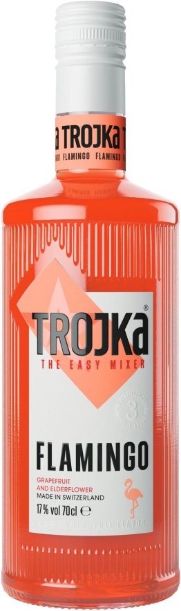 Vodka Likör Trojka Flamingo 70cl EW 6er Kart