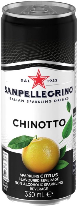 San Pellegrino Chinotto Dosen 33cl Dose 4x6er Tray