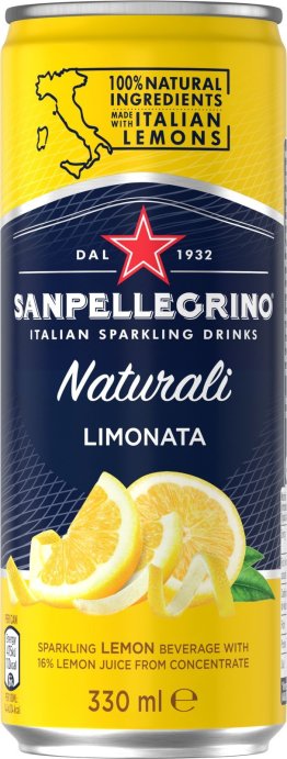 San Pellegrino Limonata 33cl Dose 24er Tray