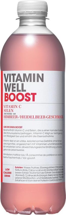 Vitamin Well Boost 50cl PET 12er Tray
