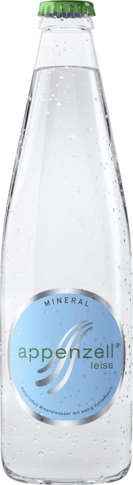 Appenzeller Mineral leise wenig Co2 33cl MW 24er Har