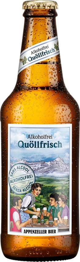 Appenzeller Quöllfrisch alkoholfrei 33cl EW 10er Kart.