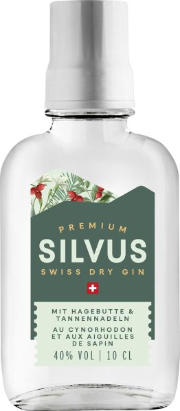 Gin Silvus Swiss Dry 10cl EW 12er Kart