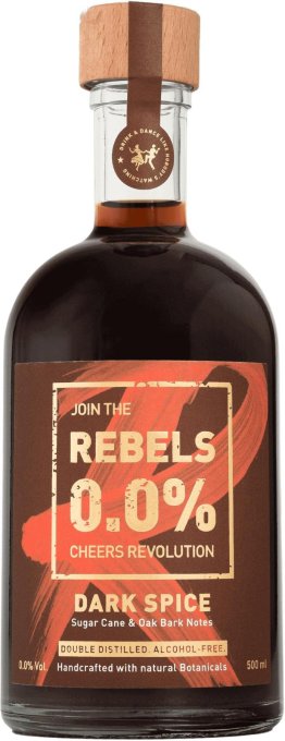 Rebels Dark Spice Rum Alternative 50cl EW 6er Kart