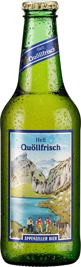 Appenzeller Quöllfrisch hell 33cl EW 10er Kart.