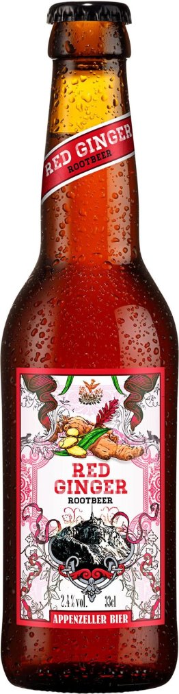 Appenzeller Red Ginger Rootbeer 33cl EW 6er Kart
