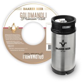 Baarer Goldmandli Premium hell Tank 20 Lt 100cl 20L Tank
