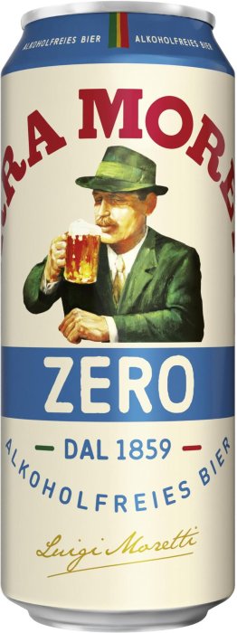 Birra Moretti Zero 50cl Dose 4x6er Tray