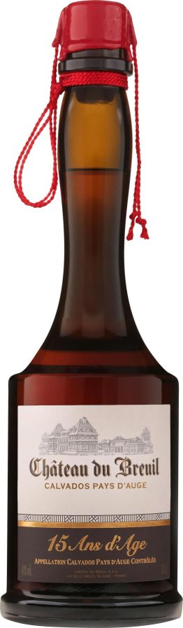 Calvados Château du Breuil 15 ans 70cl EW 3er Kart