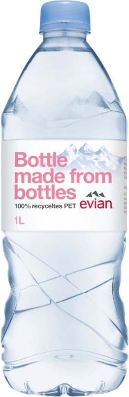 Evian ohne Co2 100cl PET 6er FOP