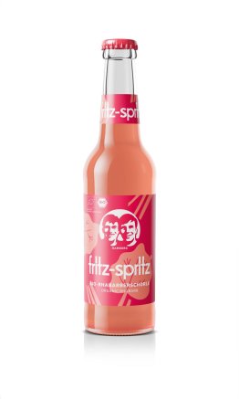 Fritz Spritz Rhabarbersaftschorle 33cl MW 24er Har