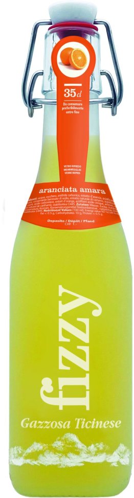 Gazzosa Fizzy Aranciata Amara 35cl MW B 20er Har