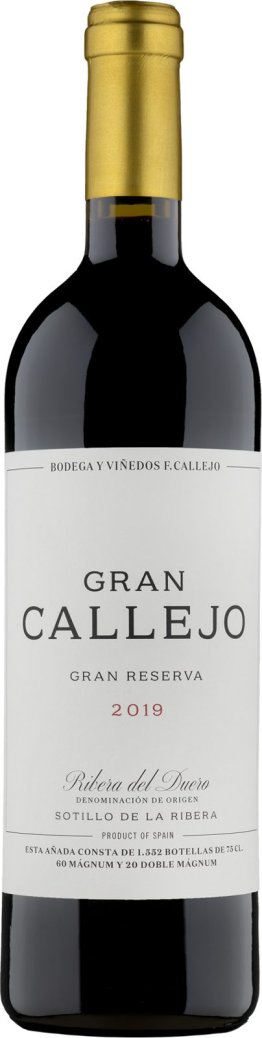 Gran Callejo Gran Reserva 2019 75cl EW 6er Kart