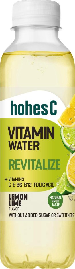 Hohes C Vitamin Water Revitalize Zitrone-Limette 50cl PET 6er Tray