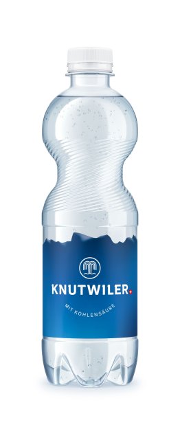 Knutwiler Mineral mit CO2 50cl PET 24er Kart