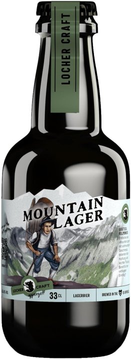 Locher Craft Mountain Lager 33cl MW 10er Har