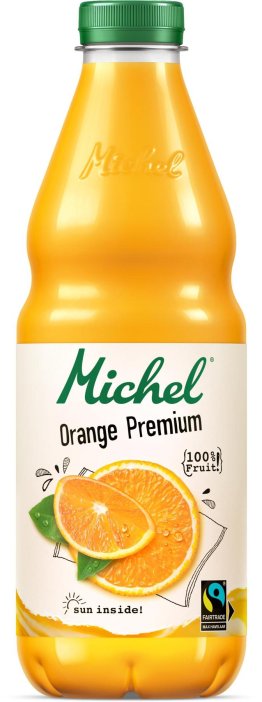 Michel Orange Premium Fair Trade 100% 100cl PET 4er Fop