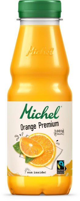 Michel Orange Premium Fair Trade 100% 33cl PET 4x6er Tray