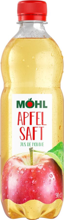 Möhl Apfelsaft hell 50cl PET 4x6er Tray