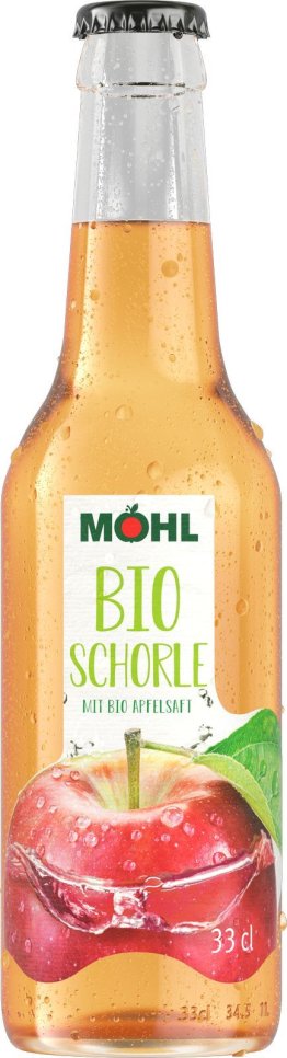 Möhl Bio Schorle (Bio Suisse) 33cl MW 24er Har