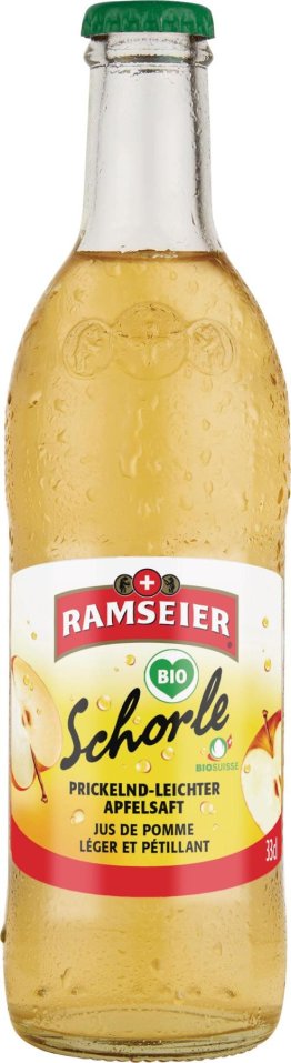 Ramseier Apfelschorle Bio 33cl MW 24er Har