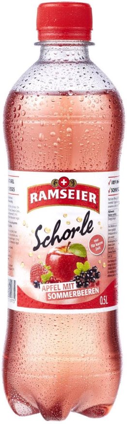 Ramseier Apfelschorle Sommerbeeren 50cl PET 4x6er Tray
