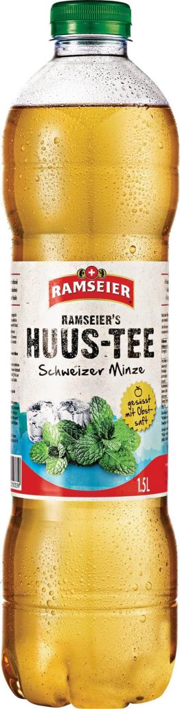 Ramseier Huus-Tee Minze 150cl PET 6er FOP