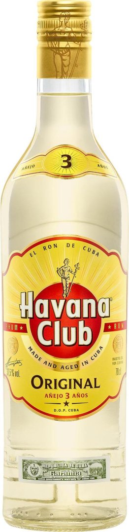 Rum Havana Club Añejo 3 Años 70cl EW 6er Kart