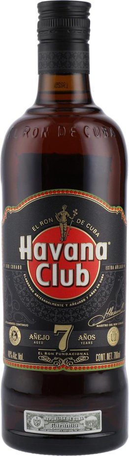 Rum Havana Club Añejo 7 Años 70cl EW 6er Kart