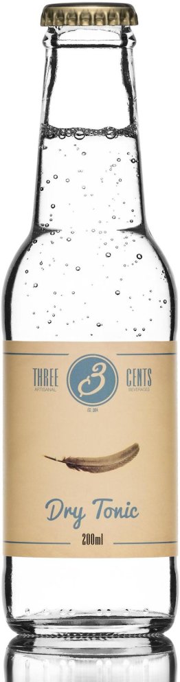 Three Cents Dry Tonic 20cl EW 24er Kart