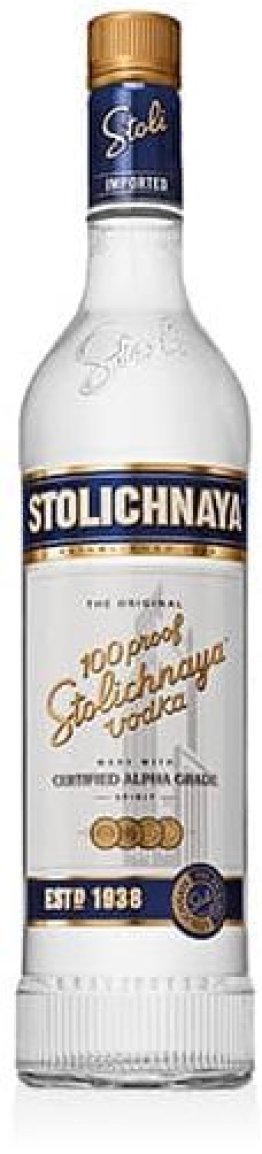 Vodka Stolichnaya Blue 100 Proof 75cl EW 12er Kart