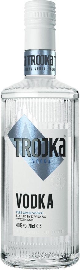Vodka Trojka Pure Grain 70cl EW 6er Kart