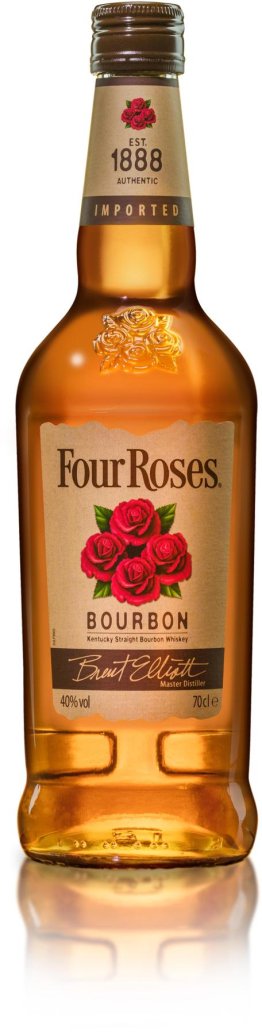 Whiskey Four Roses Straight Bourbon 70cl EW 6er Kart