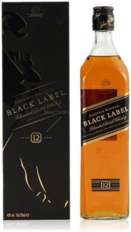 Whisky Black Label Johnnie Walker 12yr 70cl EW 6er Kart