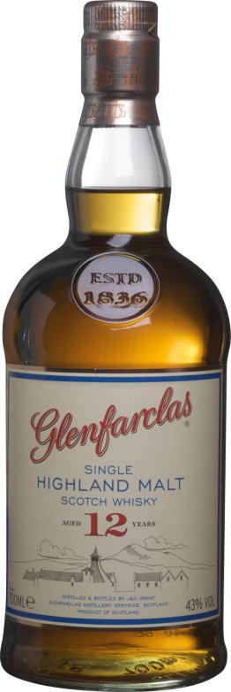 Whisky Glenfarclas 12yr 70cl EW 6er Kart