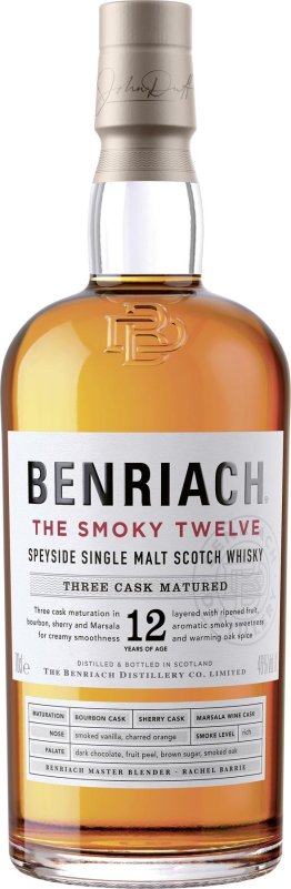 Whisky Benriach The Smokey Twelve 70cl EW 6er Kart