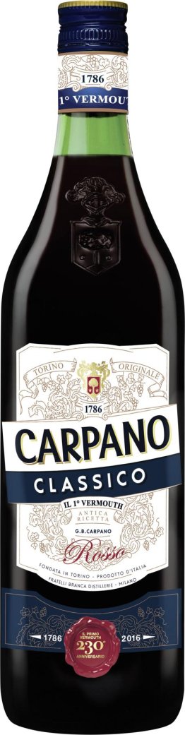Vermouth Carpano Classico Rosso 75cl EW 6er Kart