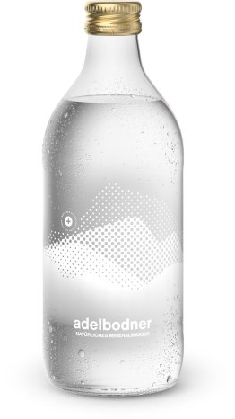 Adelbodner Mineral Prickelnd mit Kohlensäure 40cl MW 20er Har