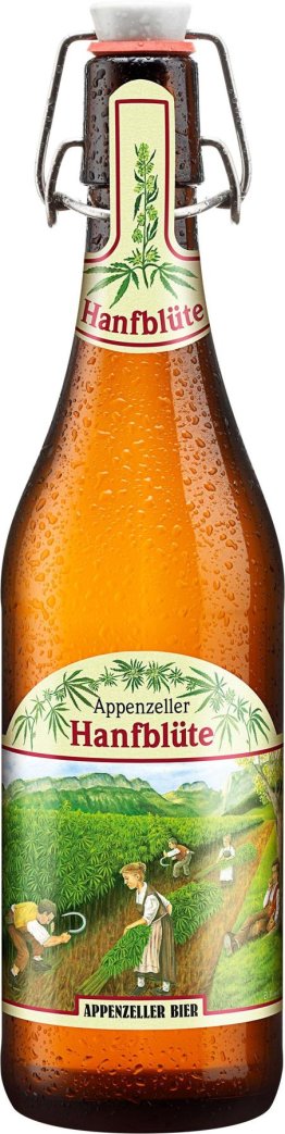 Appenzeller Hanfblüten Naturtrüb 50cl MW B 15er Har