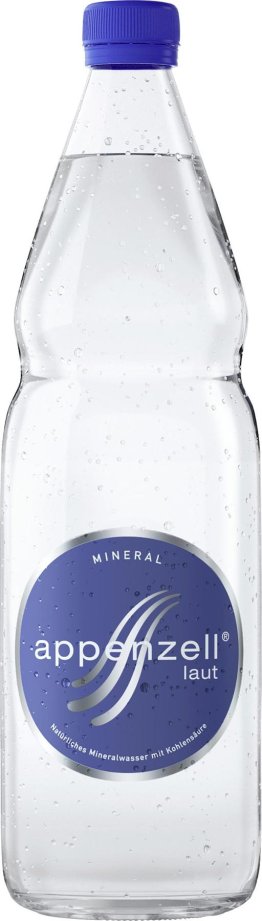 Appenzell Mineral laut viel Kohlensäure 100cl MW 12er Har