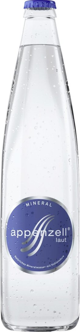 Appenzell Mineral laut viel Kohlensäure 50cl MW 20er Har