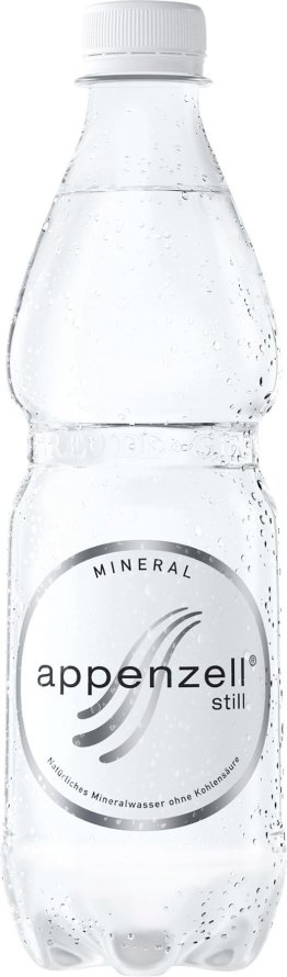 Appenzell Mineral still ohne Kohlensäure 50cl PET 24er Tray