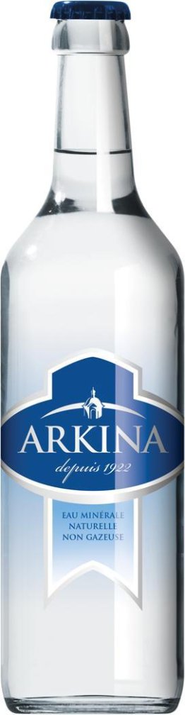 Arkina blau ohne Kohlensäure 50cl MW 20er Har