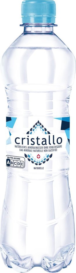 Cristallo blau ohne Kohlensäure 50cl PET 12er Tray
