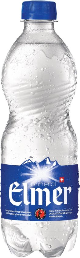 Elmer Mineral mit Kohlensäure 50cl PET 24er Tray