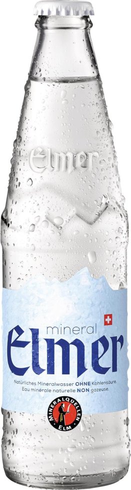 Elmer Mineral ohne Kohlensäure 33cl MW 24er Har