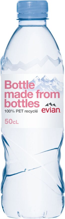 Evian ohne Kohlensäure 50cl PET 4x6er Tray