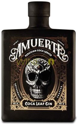 Gin Amuerte Coca Leaf Black 70cl EW 6er Kart